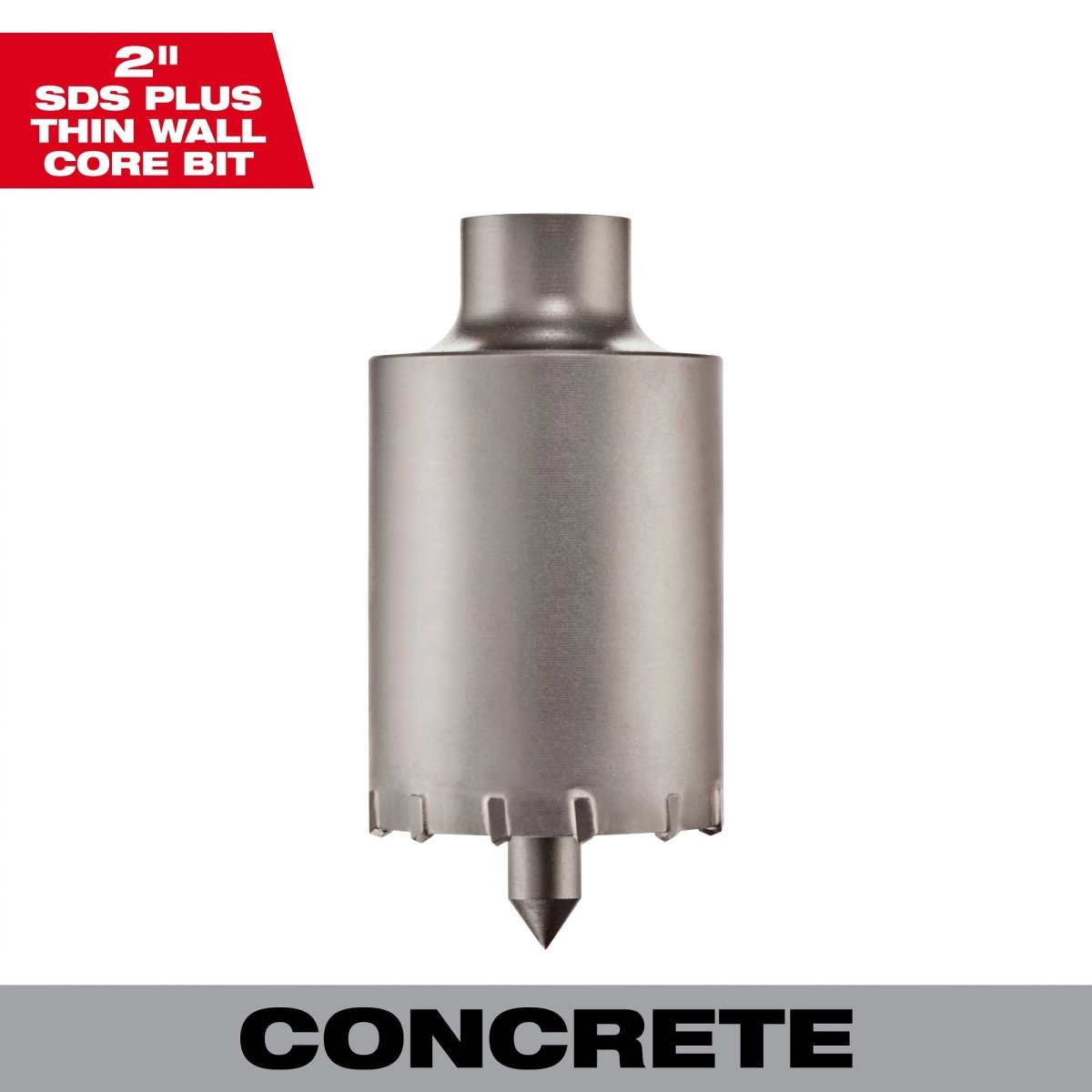 SDS Plus Thin Wall Carbide Tipped Core Bit 2" - AAA Industrial Supply