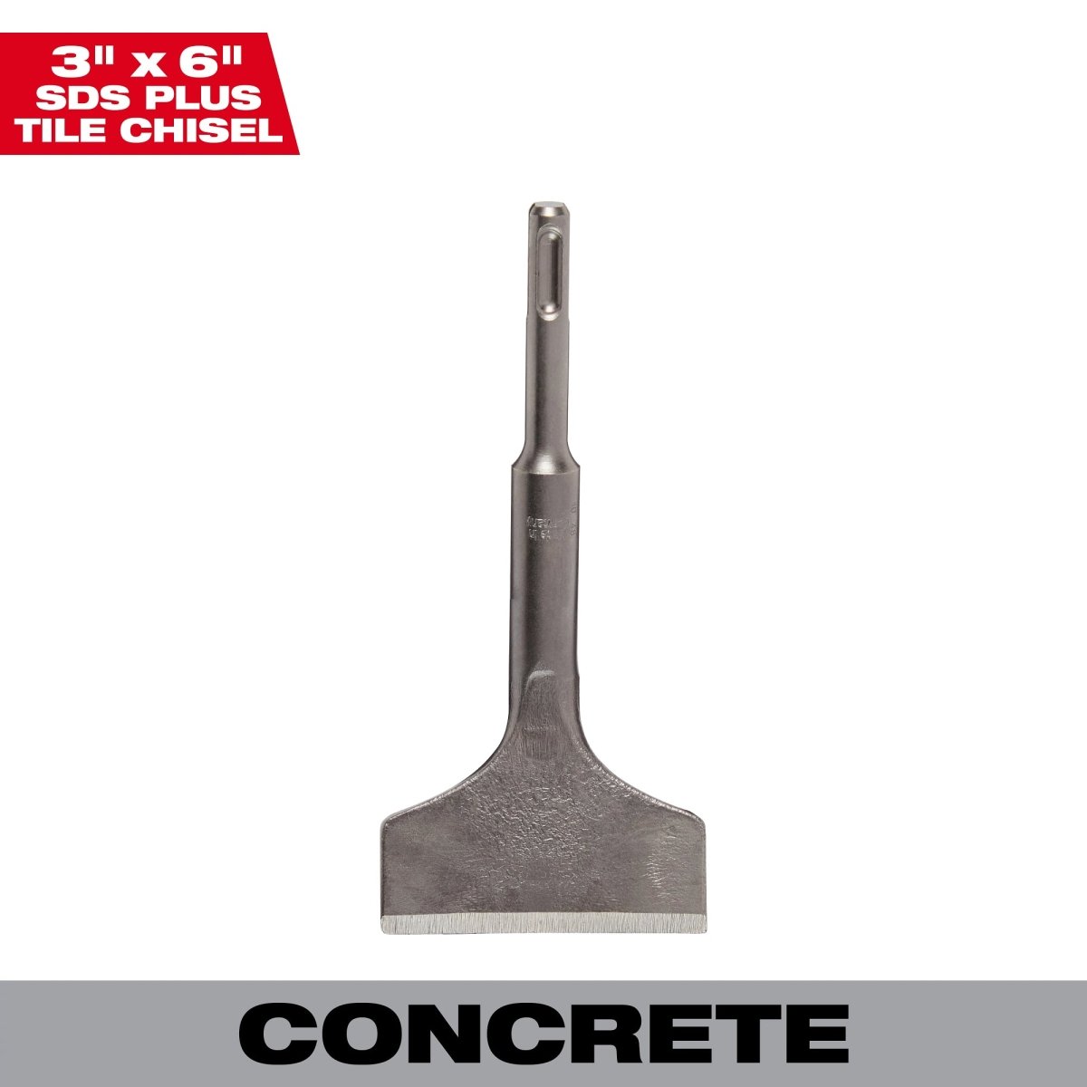 SDS Plus Tile Chisel 3" X 6" - AAA Industrial Supply