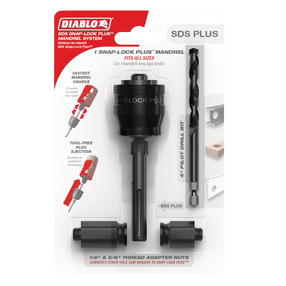 SDS Snap - Lock Plus™ Mandrel System - AAA Industrial Supply