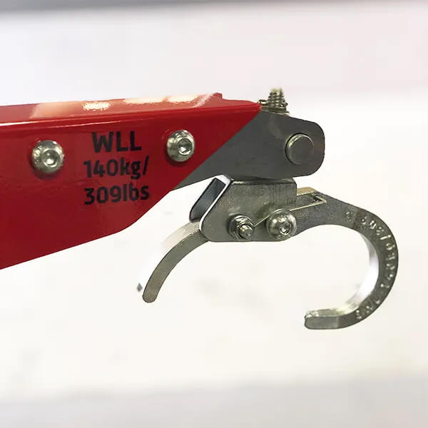 Makinex Extendable Nose Hook Assembly for Powered Hand Truck