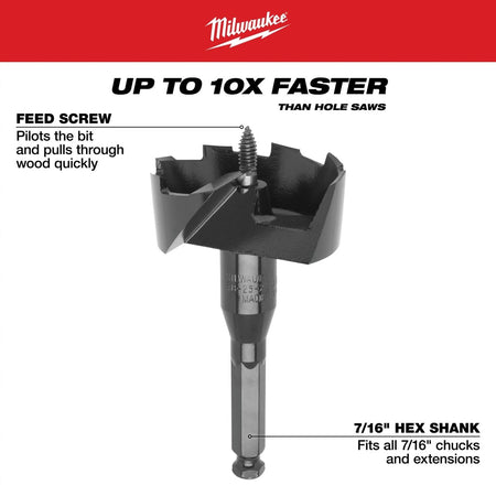 Selfeed Bit 1" - AAA Industrial Supply