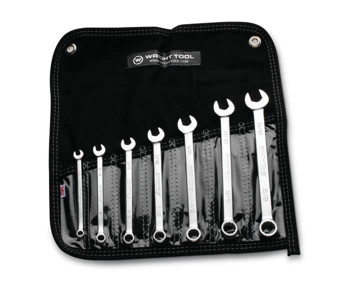 Combination Wrench WRIGHTGRIP 2.0 7 Piece Set - 12 Point Satin 3/8" - 3/4"