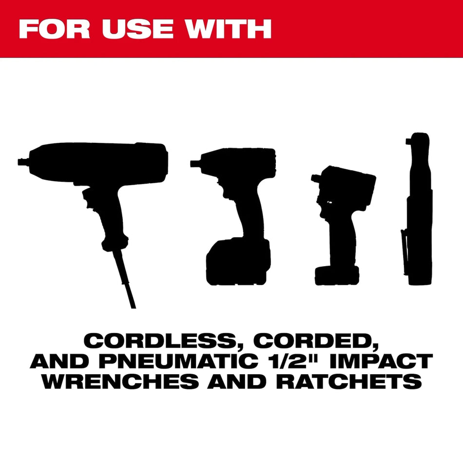 SHOCKWAVE™ Impact Duty 1/4"-1/2"Drive Adapter Set - AAA Industrial Supply