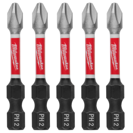 SHOCKWAVE™ Impact Duty 2" Phillips 2 Power Bits (5 PK) - AAA Industrial Supply