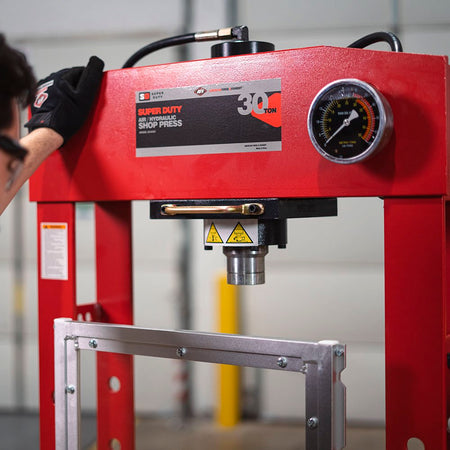 Shop Press - Super Duty - 30 Ton - AAA Industrial Supply