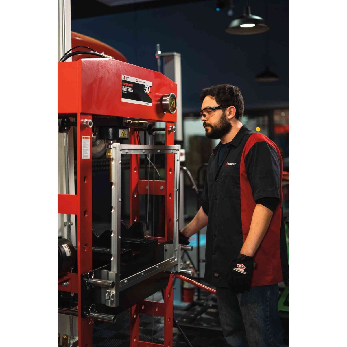Shop Press - Super Duty - 50 Ton - AAA Industrial Supply