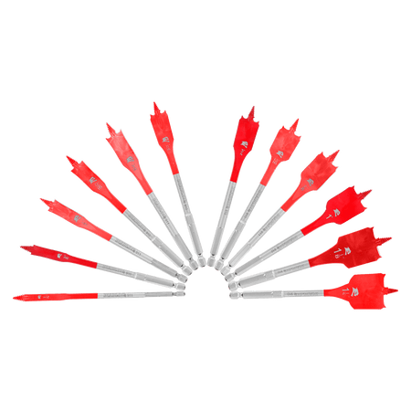 Spade Bit Set (12 - pc) - AAA Industrial Supply