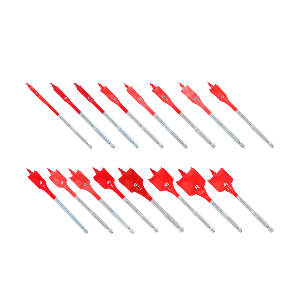 Spade Bit Set For Wood (16 - pc) - AAA Industrial Supply