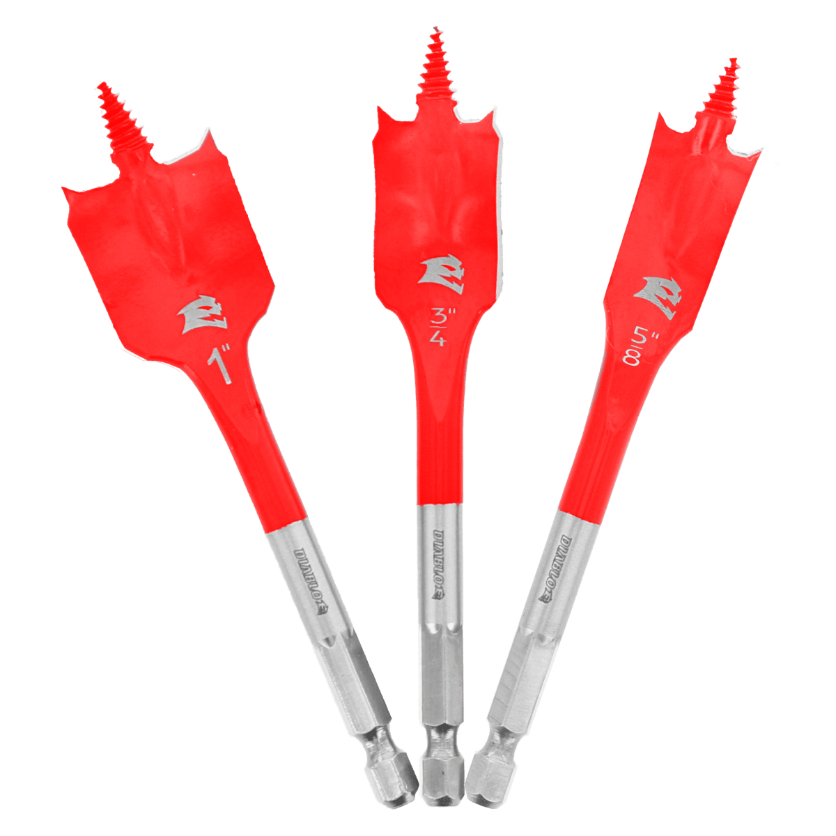 Spade Bit Set for Wood (3 - pc) - AAA Industrial Supply