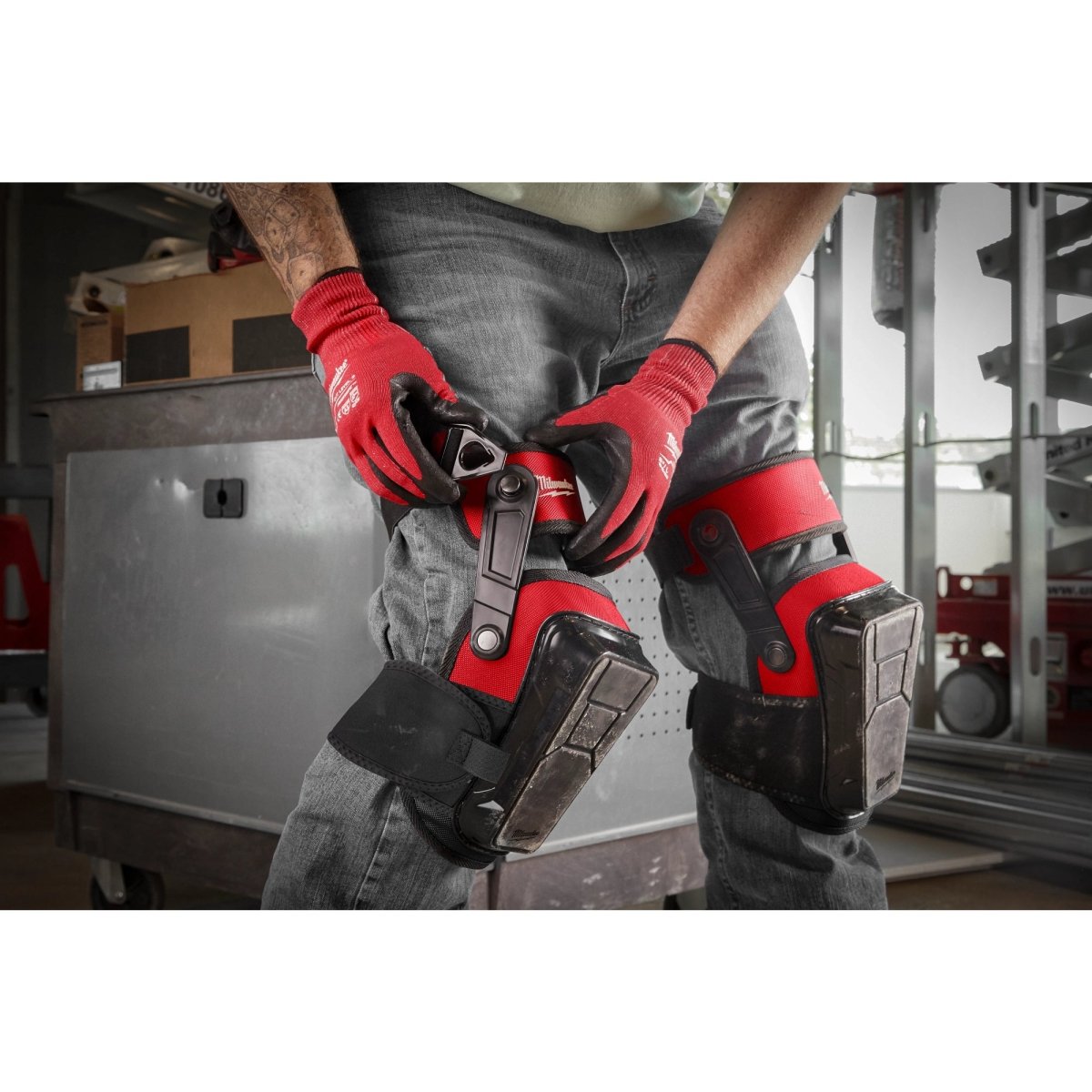 Stabilizer Knee Pad with Thigh Strap - AAA Industrial Supply