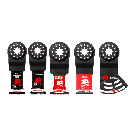 Starlock General Purpose Oscillating Blade Set (5 - pc) - AAA Industrial Supply