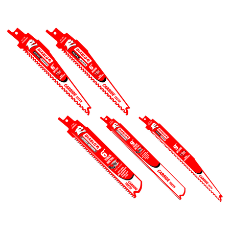 Steel Demon™/Demo Demon™ Reciprocating Saw Blade Set (5 - pc) - AAA Industrial Supply