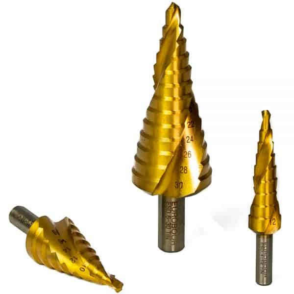 Step drill, min 1/4", max 3/4". - AAA Industrial Supply