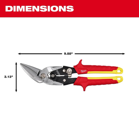 Straight Cutting Offset Aviation Snips - AAA Industrial Supply