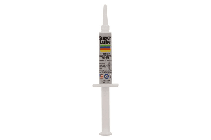 Super Lube Synthetic Grease With PTFE Teflon 21006 6cc Syringe - AAA Industrial Supply