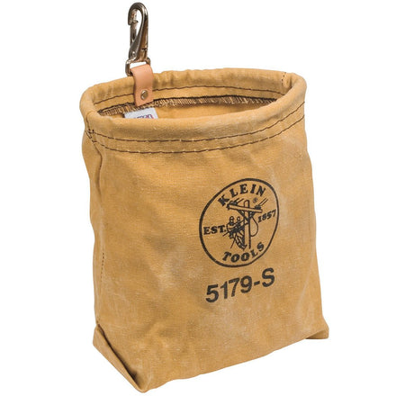 Tool Pouch, Water - Repellent Bag with Snap Clip, 7.5 x 7 x 3.5 - Inch - AAA Industrial Supply