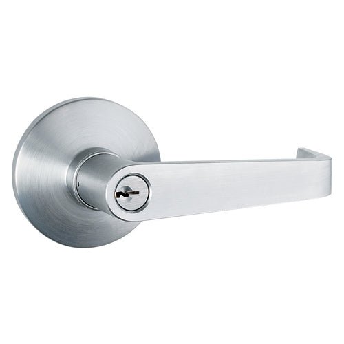Touch Bar Rim Panic Exit Device Trim Storeroom / Janitor Function Keyed Entry Lever - AAA Industrial Supply