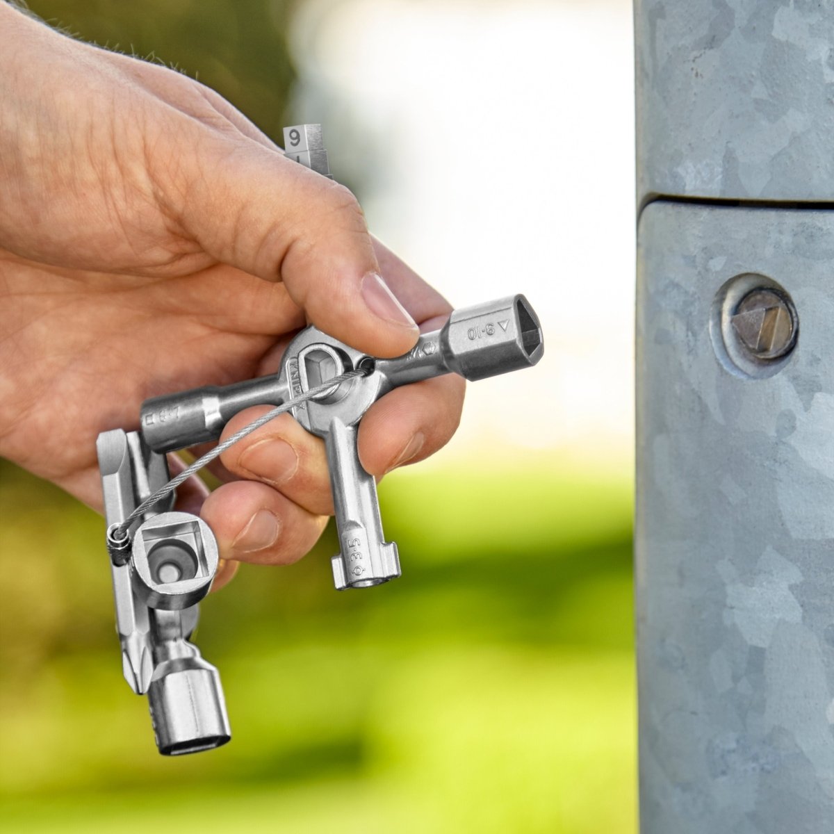 TwinKey® Universal Control Cabinet Key, 3.25" - AAA Industrial Supply