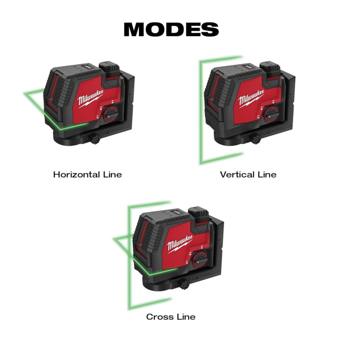 USB Rechargeable Green Cross Line Laser - AAA Industrial Supply