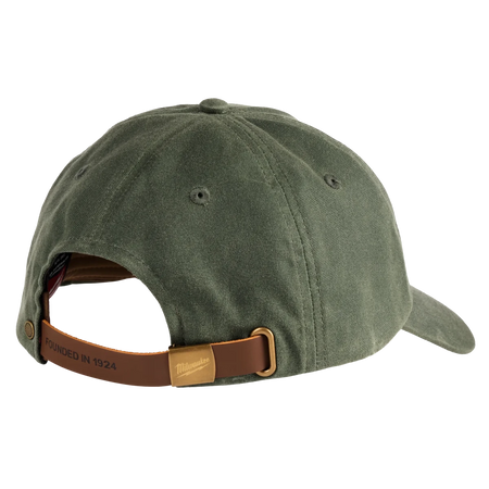 Waxed Canvas Adjustable Hat - Green - AAA Industrial Supply