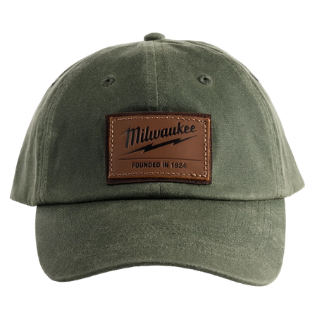 Waxed Canvas Adjustable Hat - Green - AAA Industrial Supply