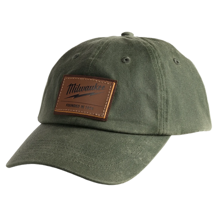 Waxed Canvas Adjustable Hat - Green - AAA Industrial Supply