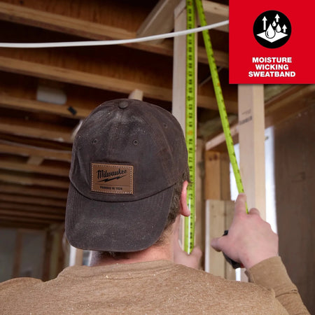 Waxed Canvas Adjustable Hat - Khaki - AAA Industrial Supply