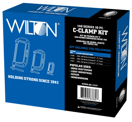 WILTON 140 SERIES 10 PC C - CLAMP KIT - AAA Industrial Supply