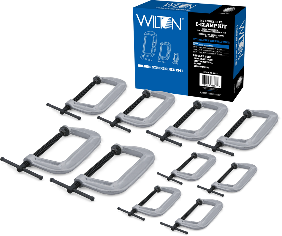 WILTON 140 SERIES 10 PC C - CLAMP KIT - AAA Industrial Supply
