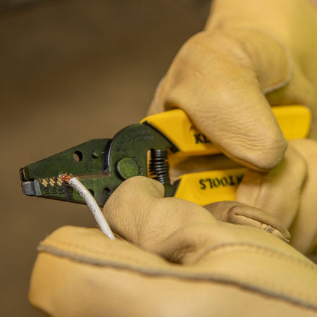Wire Stripper/Cutter (10 - 18 AWG Solid) - AAA Industrial Supply