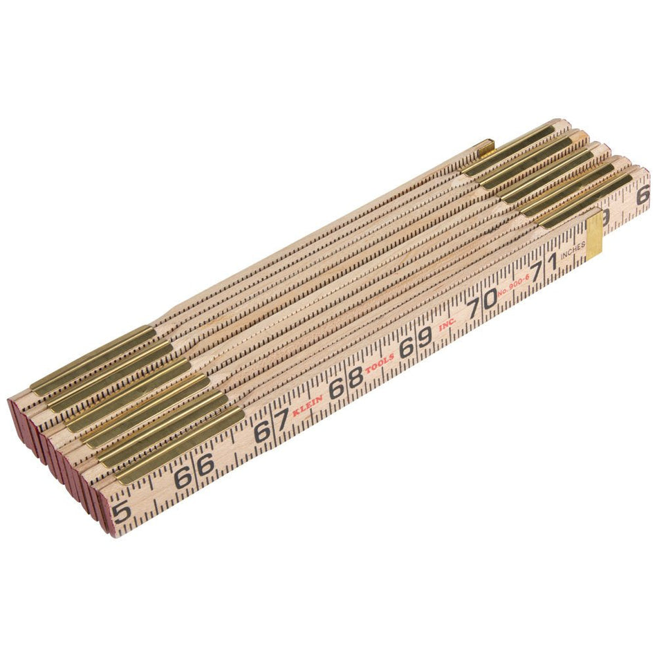 Wood Folding Rule, Inside Reading - AAA Industrial Supply
