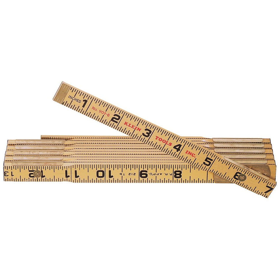 Wood Folding Rule, Outside Reading - AAA Industrial Supply