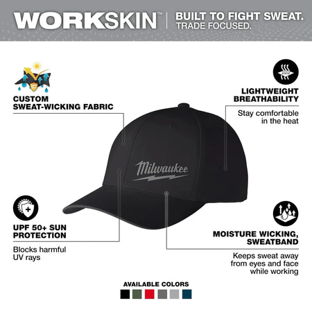 WORKSKIN™ Performance Fitted Hat - AAA Industrial Supply