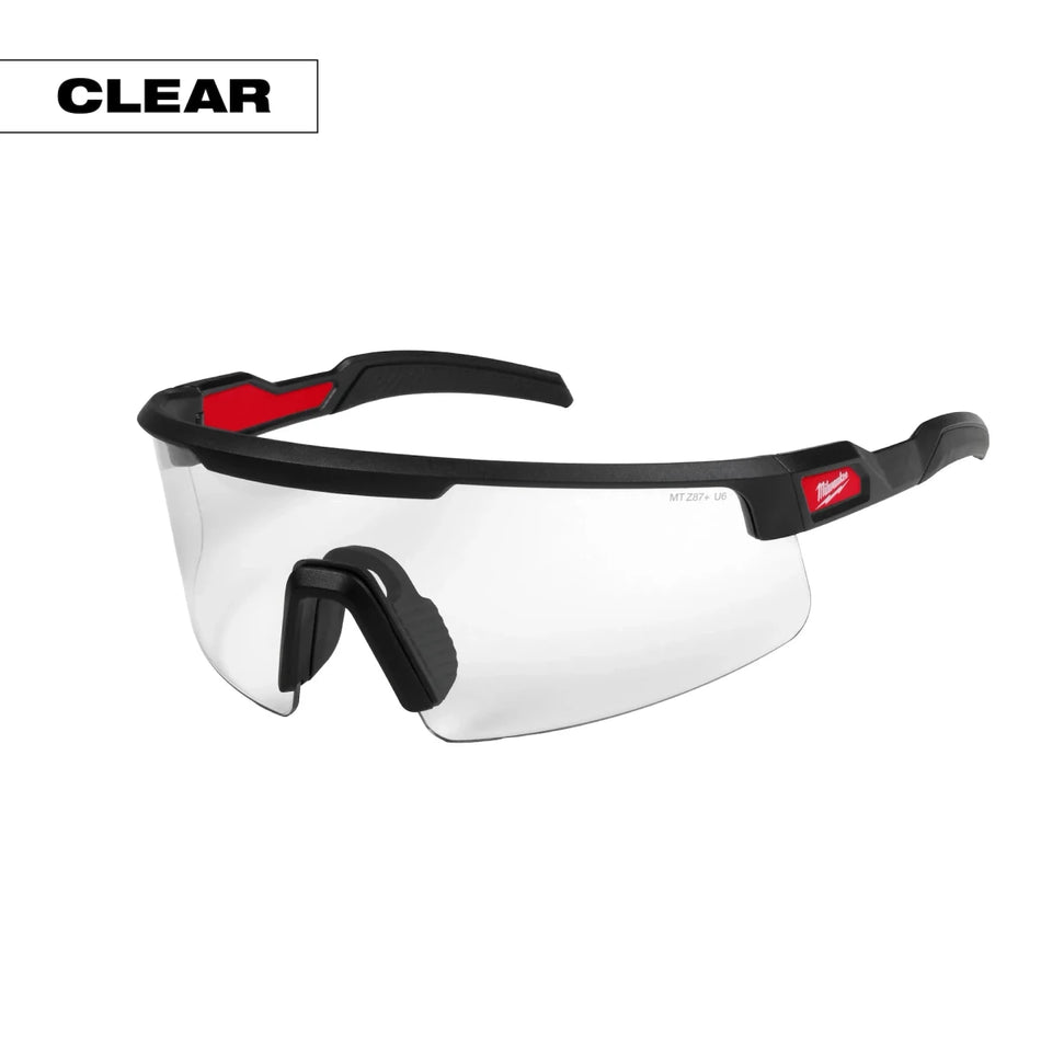 Wrap Around Safety Glasses - Clear Anti-Scratch Lenses - AAA Industrial Supply