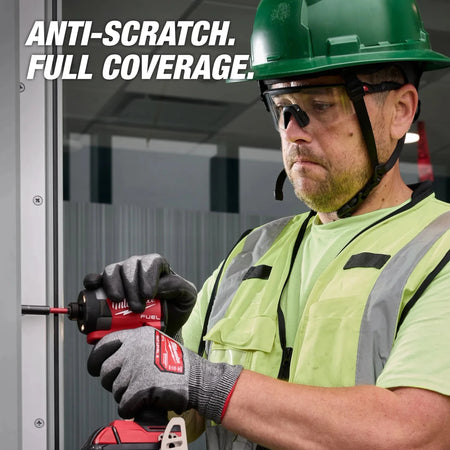 Wrap Around Safety Glasses - Clear Anti-Scratch Lenses - AAA Industrial Supply