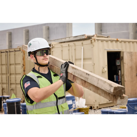 Wrap Around Safety Glasses - Clear Anti-Scratch Lenses - AAA Industrial Supply