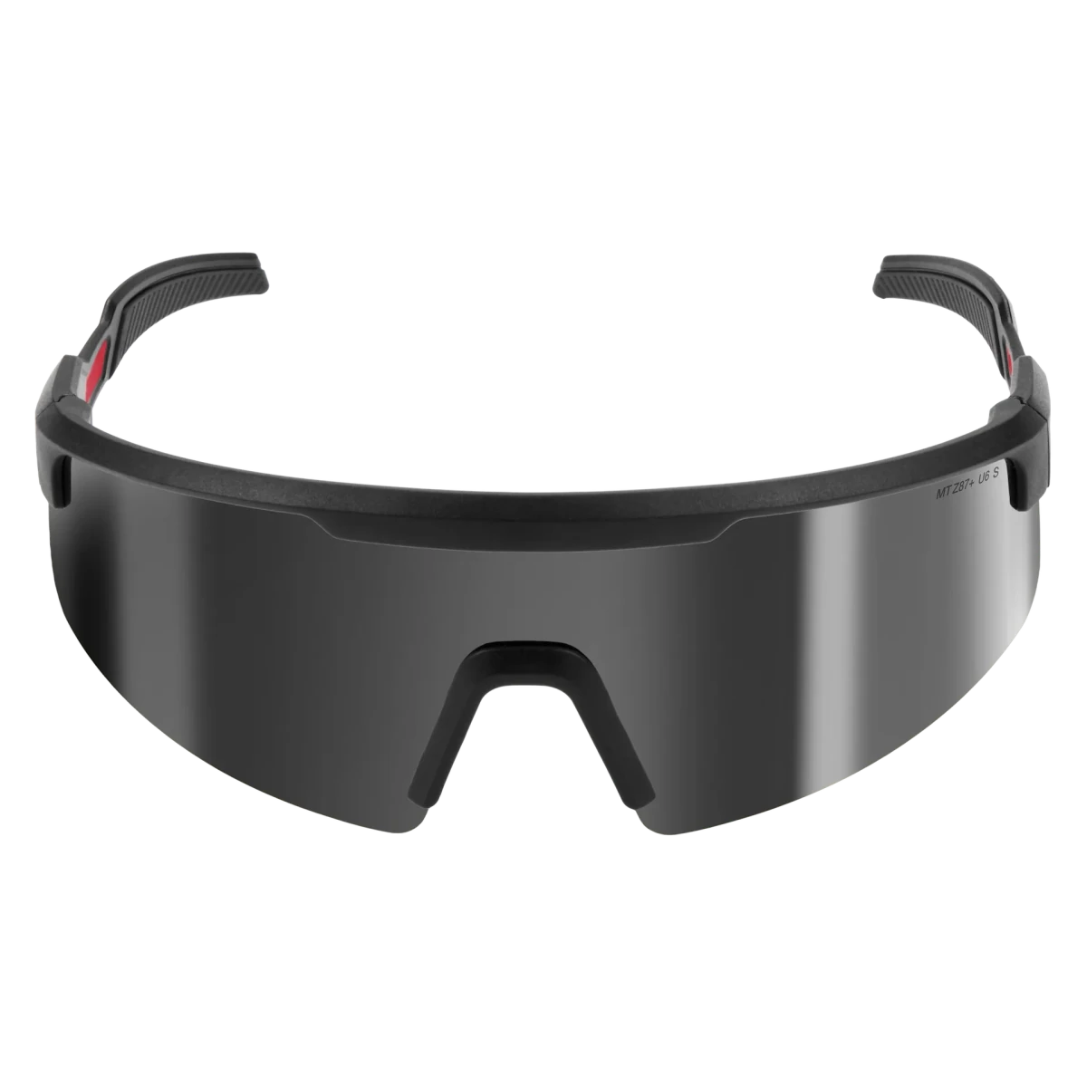 Wrap Around Safety Glasses - Mirrored Anti-Scratch Lenses - AAA Industrial Supply